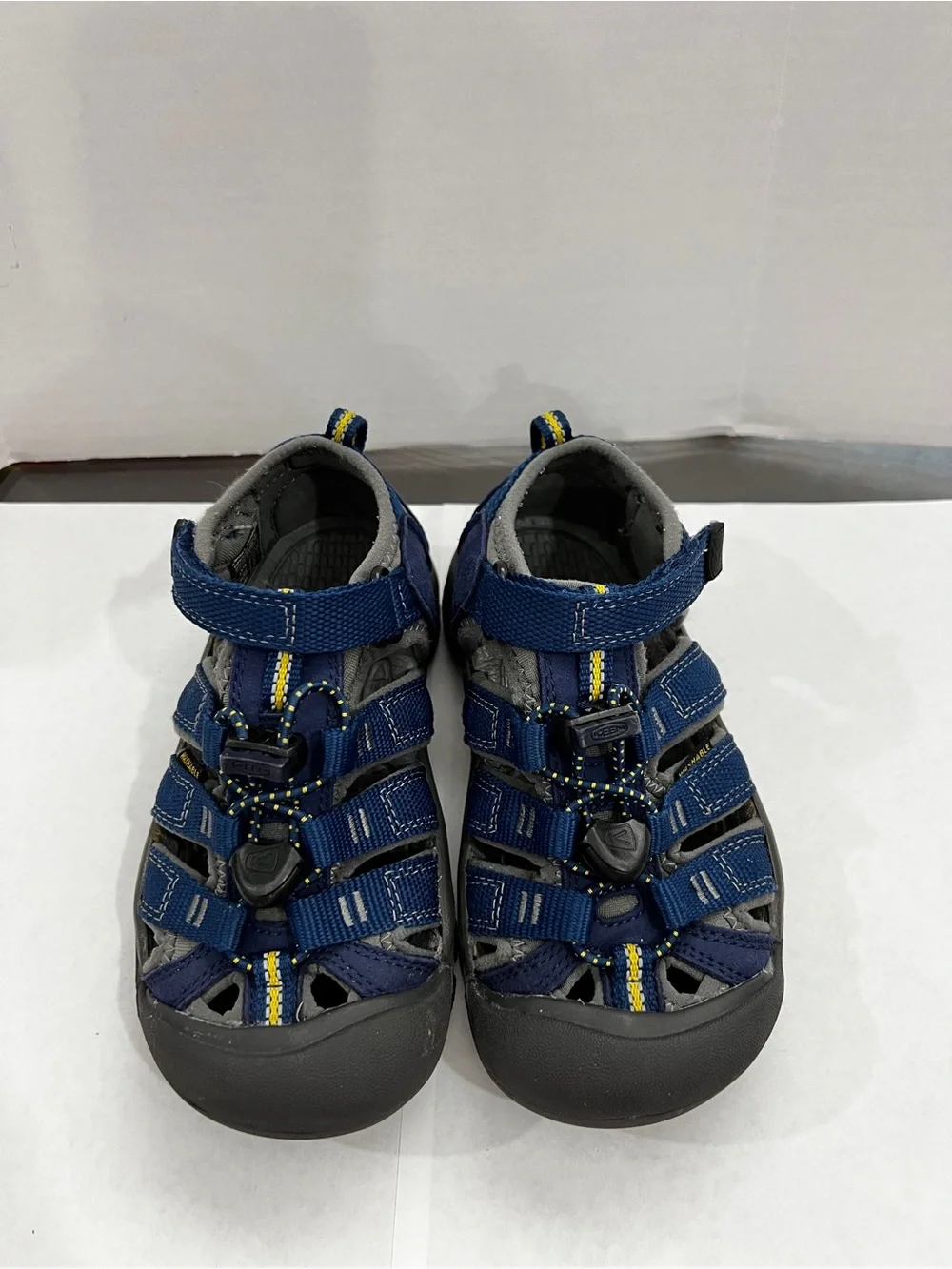 Keen Hiking water Sandal Shoes Newport H2 Navy Blue Closed-Toe Sport Size 11 T